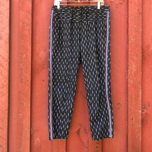 J Crew Blue White Ikat Pants with Pockets, 8